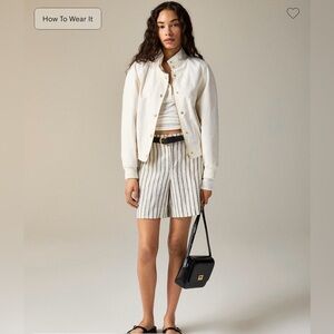 J. Crew linen harbor short 6” inseam
